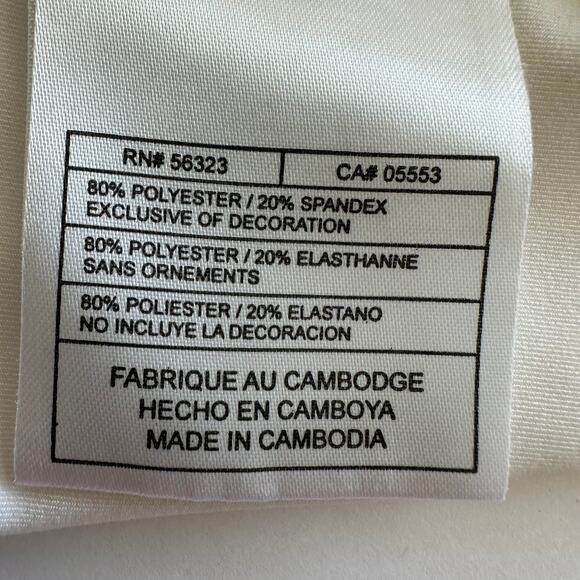 Nike Golf Skort Dri Fit Active Tennis Golf Pickleball Pockets White Womens Large - Picture 7 of 12